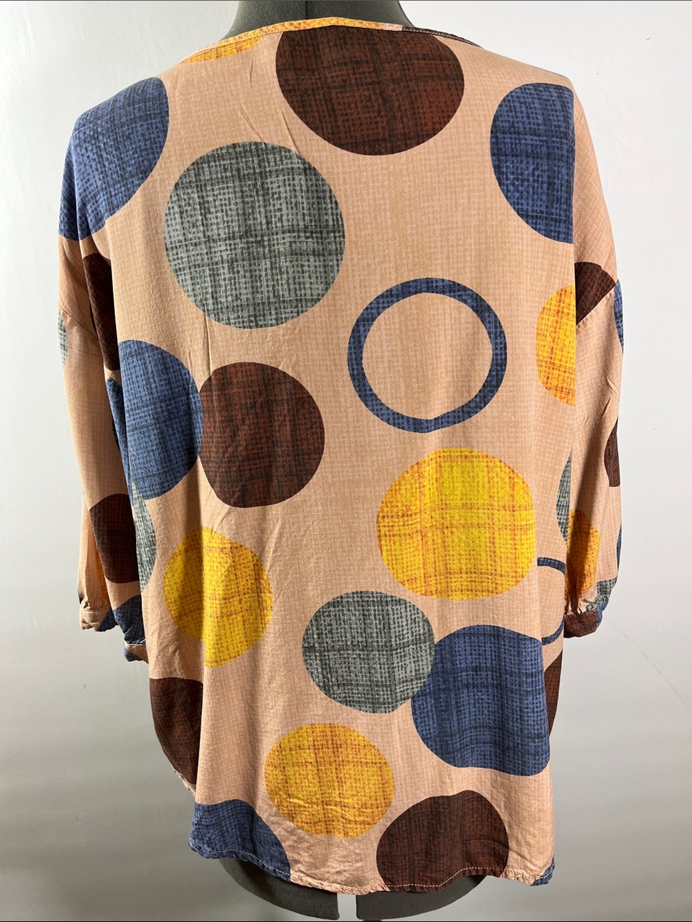 Emery Rose Women Top/Blouse Three Quarter Sleeves Size XL - Picture 5 of 8
